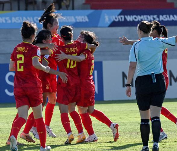 毫无还手之力！马尔瑟姆单刀破门达双响，U17美国女足5-1中国女足